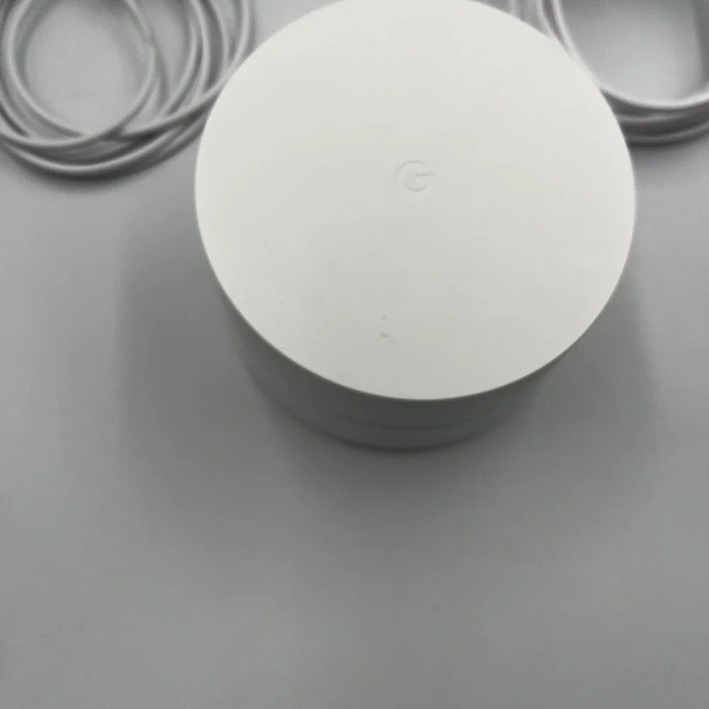 Google Wifi AC1200 Mesh Router Model GJ2CQ White w/ Power Adapter & Cable- Works